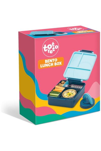 Generic Premium Bento Box H&C Blue with Jar – Stylish Lunch Box for Kids & Ad...