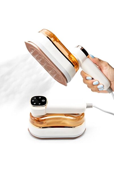 MarlaMall Portable Travel Steamer Iron for Clothes with LED Display,1200W Fas...