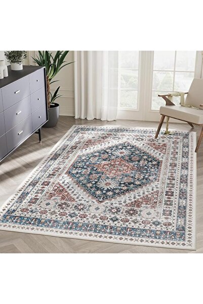 EOGILY Ultra-Thin Washble Rug, Stain Resistant Anti Slip Backing Rugs for Liv...