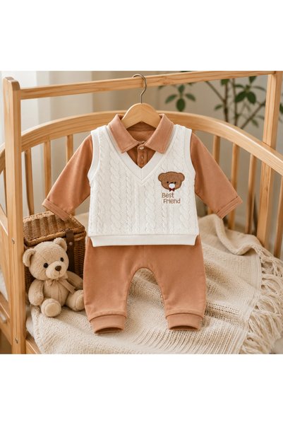 BEBELON 2-Piece Baby Set with Knitwear Sweater