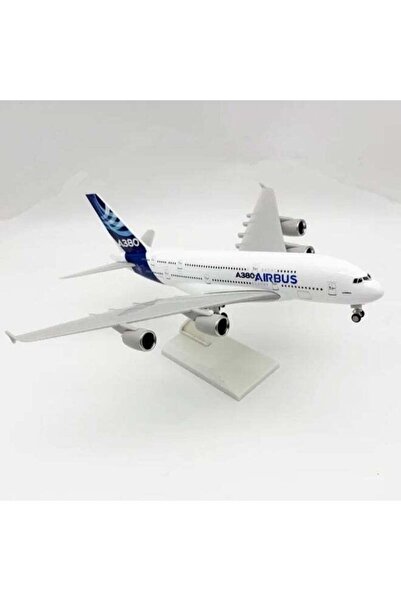 AirBus A380 30cm Diecast Airplane Model – Collectible Aircraft Toy with Stand...