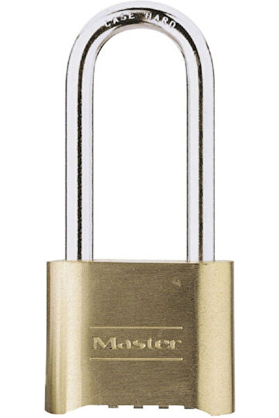 Master Lock Ατσάλινο Λουκέτο Ορειχάλκινη Συνδυαστική Κλειδαριά 1 τεμάχιο Κωδι...