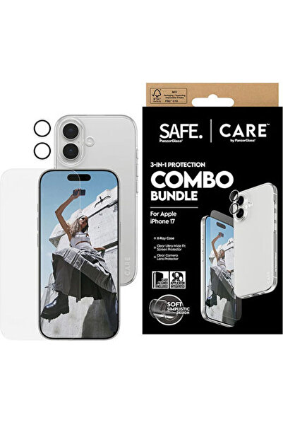Panzer Glass PanzerGlass Care Μοντέρνο Πίσω Κάλυμμα Σετ από Σκληρυμένο Γυαλί ...