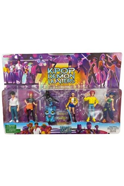 OEM K-Pop Κυνηγοί Δαιμόνων σετ 6 φιγούρων, διάφοροι χαρακτήρες, πολύχρωμο, 14...