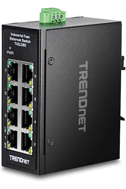 TRENDnet TI-ELC80 Μη διαχειριζόμενος διακόπτης L2 με 8 θύρες Gigabit Ethernet...