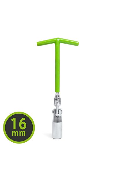 Alista Home 16 mm tubular spark plug wrench, car spark plug wrench, rubberize...