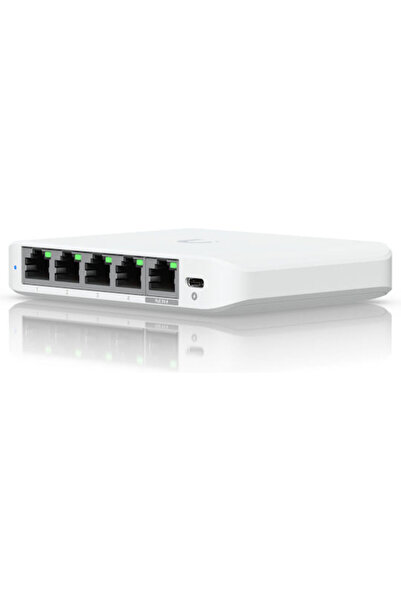 Ubiquiti Flex Mini 2.5G Διαχειριζόμενος Διακόπτης L2 PoE+ με 4 Θύρες Ethernet