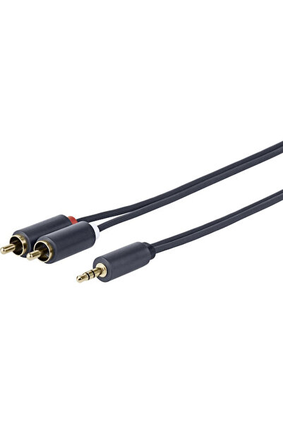 VivoLink Καλώδιο Ήχου 3.5mm Αρσενικό - 2x RCA Αρσενικό Μαύρο PROMJRCA30