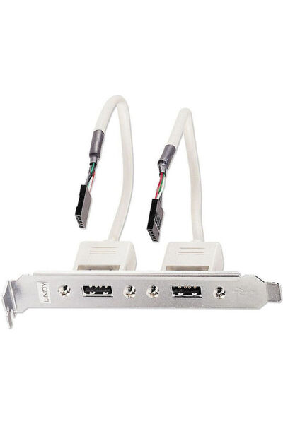 LİNDY Προσαρμογέας Βάσης USB 2x USB Type A 5 IDC-Coupling 0.2μ Κωδικός: 33147