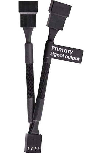 THERMALTAKE Καλώδιο PWM 4 ακίδων - PWM 4 ακίδων 0,11μ Μαύρο AC-060-CO1OTN-F1