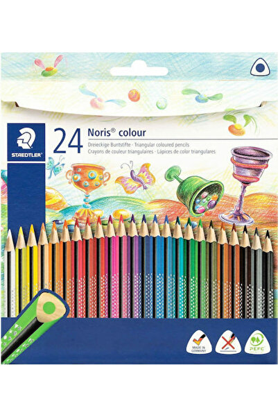 Staedtler Σετ Χρωματιστών Μολυβιών Noris Colour, Συσκευασία 1 τεμαχίου