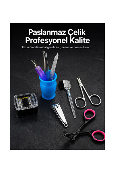 pınaxar Multifunctional Personal Care Set Manicure Pedicure and Eyebrow Care ...