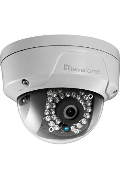 LEVEL ONE FCS-3096 Κάμερα Παρακολούθησης IP 4K Αδιάβροχη με Φακό 4mm