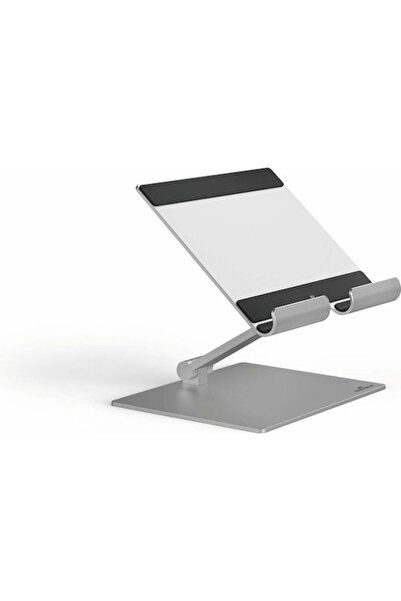 Durable Rise Ασημένια Βάση Tablet Επιτραπέζια Ασημένια