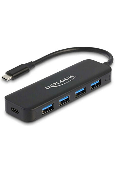 DELOCK Διανομέας USB 4 Θυρών USB 3.2 με σύνδεση USB-C Κωδικός: 64170