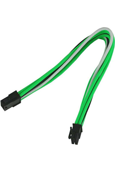 Nanoxia Καλώδιο PCIe 8 ακίδων σε PCIe 8 ακίδων 0.3μ Πράσινο (NX8PE3EGWS)