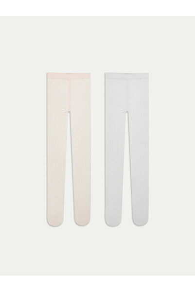 LC Waikiki Sparkling Choices Embroidered Baby Girl Pantyhose 2-Piece from Shi...