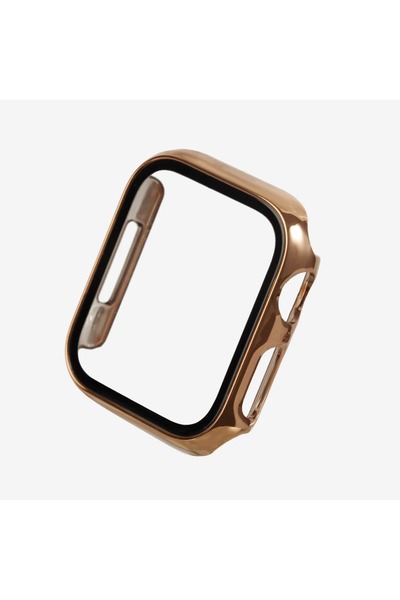 Quse Shiny Chrome Look Apple Watch Series 10/11 46mm Case and Screen Protecto...