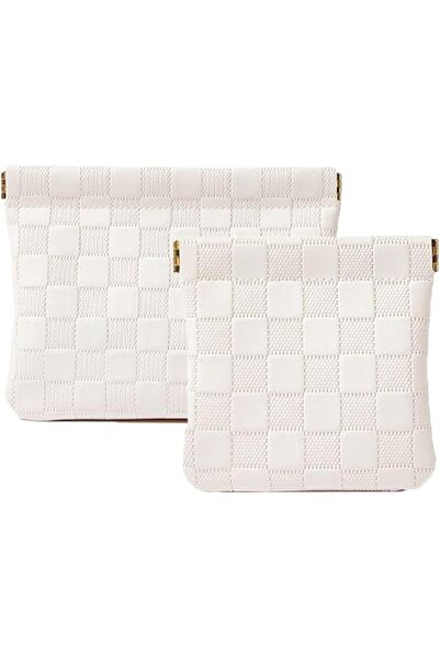 KASTWAVE 2 Pcs Small Makeup Bag for Purse, Waterproof Mini Cosmetic Bag for C...