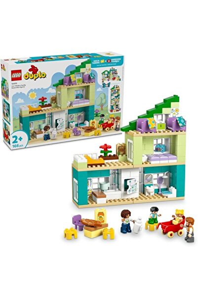 LegoPazar ليجو دوبلو 3 في 1 منزل عائلة عصري مع شخصيات 10470 |   بيت الدمى 3 ف...