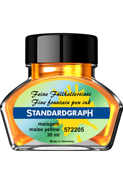 Standardgraph Flacon de cerneală galben porumb permanent 30 ml, StandardGraph...