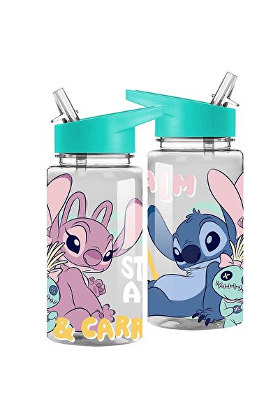 Disney Πλαστικό Μπουκάλι Νερού PET Stitch 16.5x7εκ. 450ml