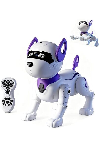 BOOMBOOMBOOM Smart Robots Dog Toy for Kids, Remote Control Robot Toy, ربوت Pr...