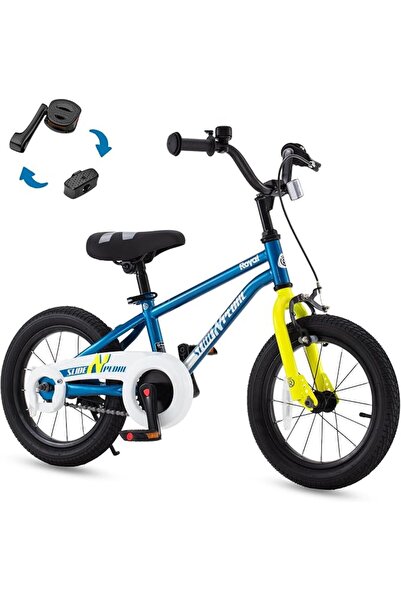 GENERAL RoyalBaby Bike EZ Kids Bike, Balance and Pedal Bicycle, Dual Handbrak...