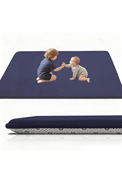 GENERAL Coral Velvet Baby Play Mat, 3cm Thick Baby Crawling Mat Nursery Rug f...