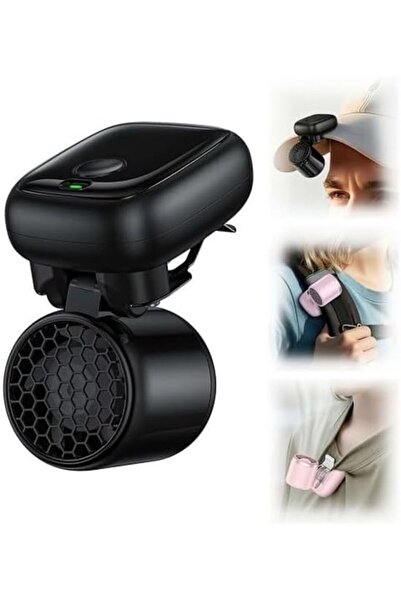Morvena Picks Ventilator cu clips pentru pălărie - Ventilator de răcire reînc...