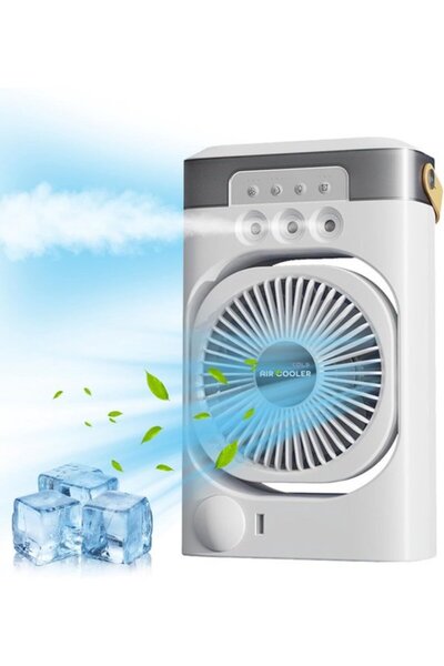 Morvena Picks Ventilator portabil cu răcire cu gheață și răcitor de aer cu ap...