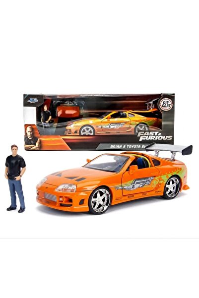 Jada Fast & Furious - Brian & Toyota Supra 1/24 Model Araba