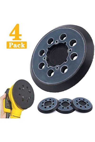 STARSTAR Sanding pads 4pc 8-hole for DWE6423 125mm blue.