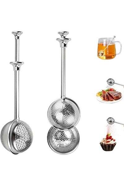 Arabest 2-Pack,Stainless Steel Tea Infuser & Strainer,Fine Mesh Tea Ball,Suga...
