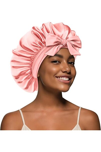 Zoye Satin Bonnet Silk Bonnet for Sleeping with Adjustable Elastic Tie Band, ...