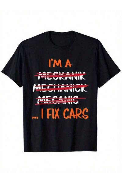 2BIR I Fix Funny Mechanic-Shirt-Shirt Summer Casual Comfortable-Shirt Fashion...