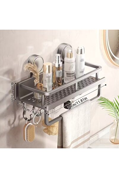 STARSTAR Durable stainless steel shower rack - a space-saving bathroom shelf ...