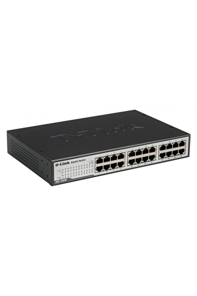D-Link SWITCH 24 porturi Gigabit. carcasa metalica, "DGS-1024D" (timbru verde...