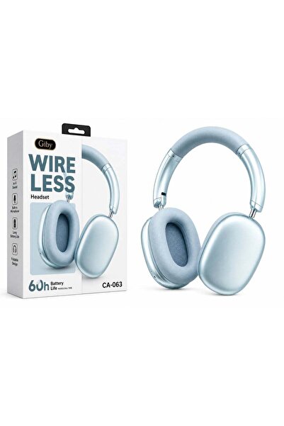 Gjby Giby CA-063 Wireless Headphones – Bluetooth Over-Ear Headset, 60H Long B...