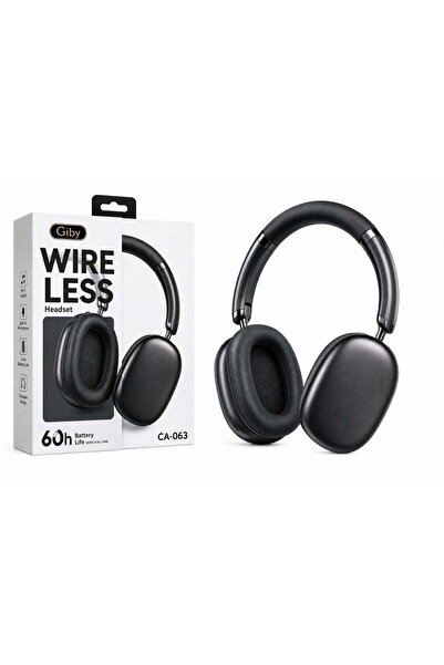 Gjby Giby CA-063 Wireless Headphones – Bluetooth Over-Ear Headset, 60H Long B...