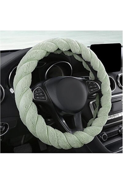 Tazweeq Winter Car Steering Wheel Cover, Soft Warm Plush | Universal Fit for ...