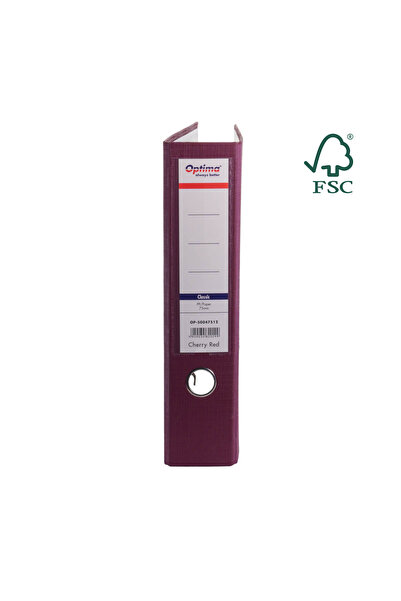 Optima Biblioraft A4, Plastifiat Pp/Paper, Margine Metalica, 75 Mm, Classic -...