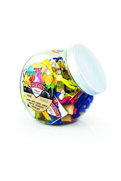 Insenti Show Jar Top, Дървесен ароматен микс - 35 бр./бурканче