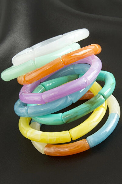 Mercansa Zr Model Cylinder Plastic Bracelet