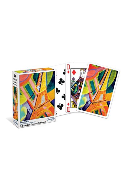 Sentosphere Pachet 54 Carti De Joc Clasic - Turnul Eiffel - Sentosphere, 12 x...