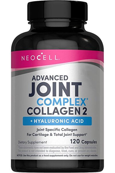 Neocell Joint Supplement with Type II Collagen and Hyaluronic Acid - 120 Caps...