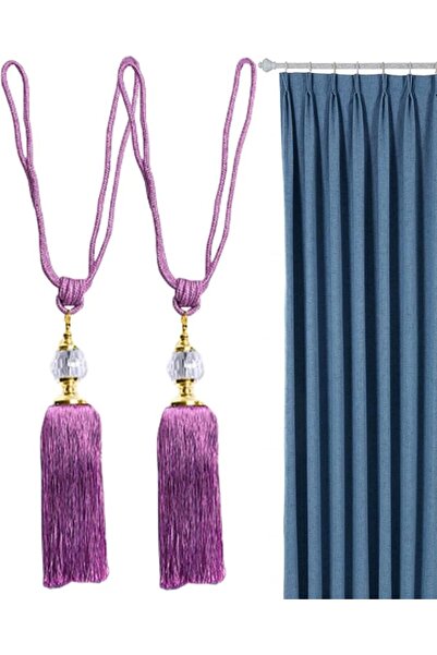 Generic Curtainss Ties Decorative Window Holdbacks Tiebacks Twisted Tassel Ro...