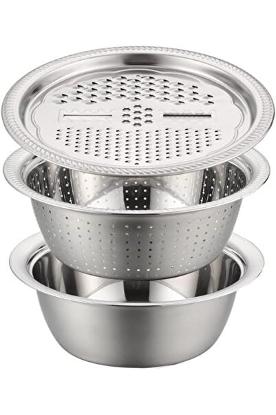 X SPRING Stainless Steel Drain Basket, 3pcs Adjustable Kitchen Sink Colander,...