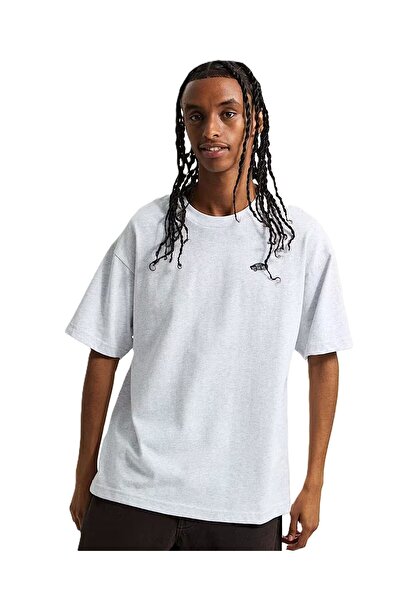 Vans Ανδρικό μπλουζάκι STYLE 76 II LOOSE SS TEE σε γκρι χρώμα - VN000P50
