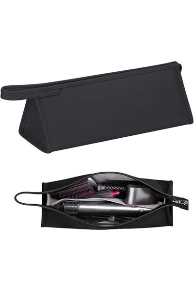 bolivia's Hair Dryer Travel Storage Bag, PU Leather Protective Case with Lany...